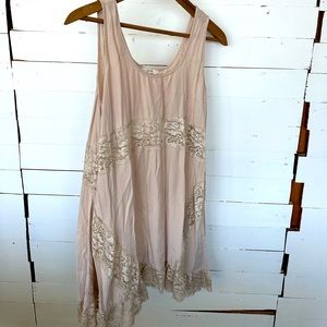A line mini dress